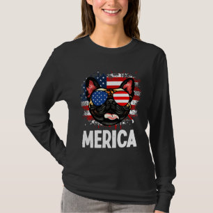 Camiseta Flag Merica French Bulldog 66