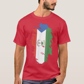 Camiseta Flag of Equatorial Guinea Tee Tees T T