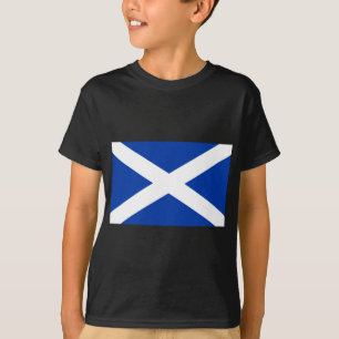 Camiseta Flag of Scotland Saltyre - High Quality Image