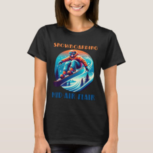 Camiseta Flair de Médio de neve