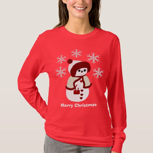 Camiseta Flake SnowLady (Frente)