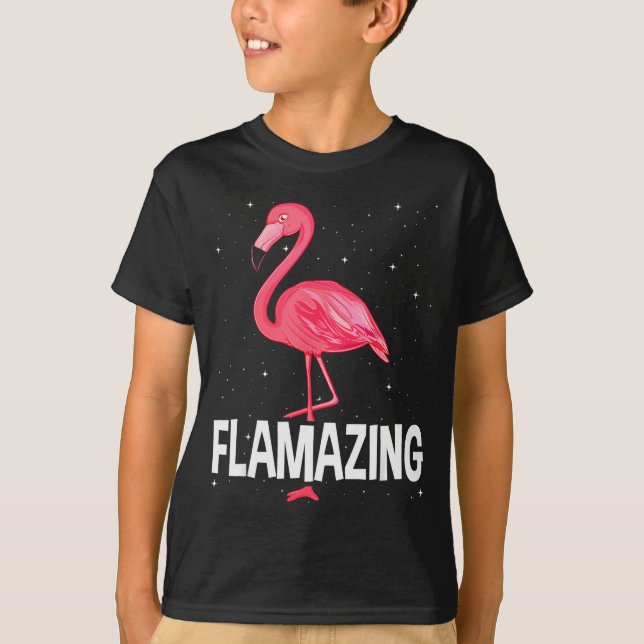 Camiseta Flamazing Nk Flamingo Novelty Flamingo Lover Funny (Frente)