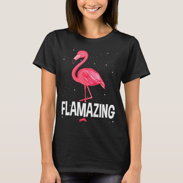 Camiseta Flamazing Nk Flamingo Novelty Flamingo Lover Funny (Frente)