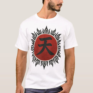 Camiseta Flame Celestial - Camisa-T Kanji Japonesa
