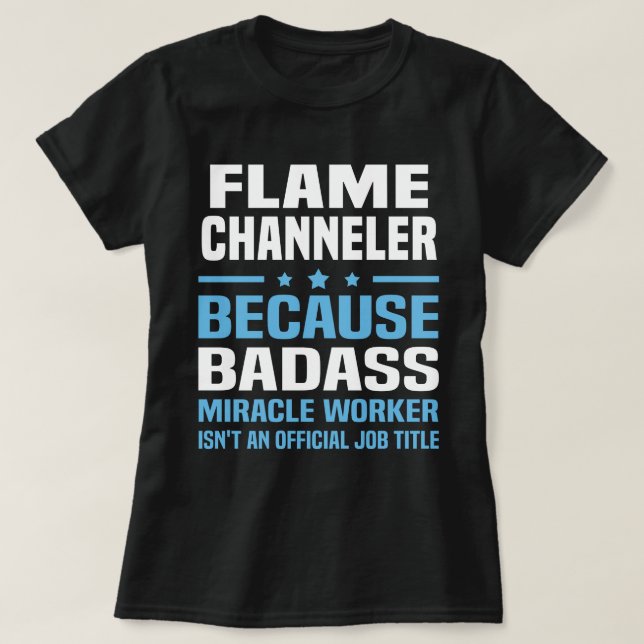 Camiseta Flame Channeler (Frente do Design)