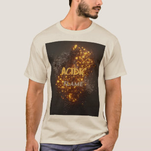 Camiseta Flame líquido ácida