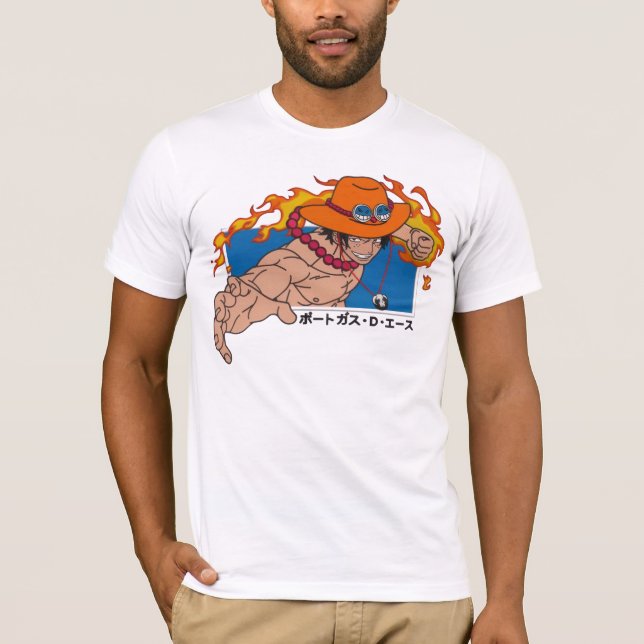 Camiseta 🔥Flame Voyager Tee🔥 – Fire Fist Style (Frente)