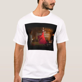Camiseta Flamenco numa Casa de Chá