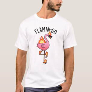 Camiseta Flamin-go Funny Flamingo Pun