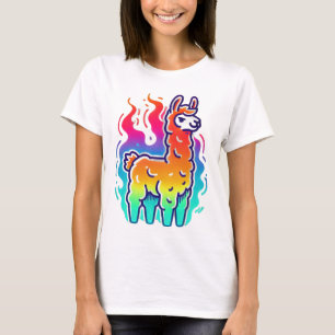 Camiseta Flaming Legal: O Lama Rebelde