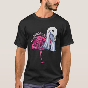 Camiseta Flaminghost Pink Flamingo Ghost Halloween Costume