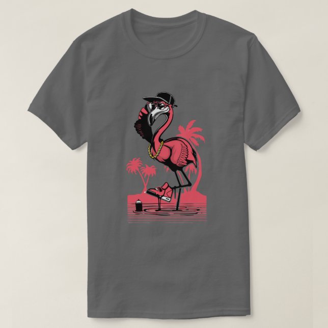 Camiseta Flamingo (Frente do Design)