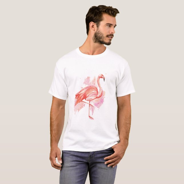 Camiseta Flamingo (Frente Completa)