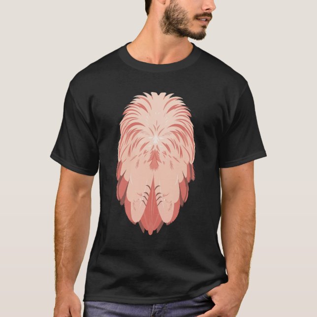 Camiseta Flamingo Animal Costume Rosa Flamingo Amantes (Frente)