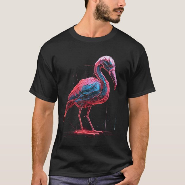 Camiseta Flamingo artwork  animal  animal flamingo 20 (Frente)