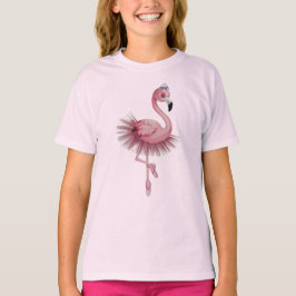 Camiseta Flamingo Balé Dancer