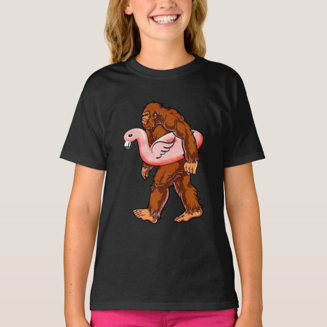 Camiseta Flamingo Bigfoot (Frente)
