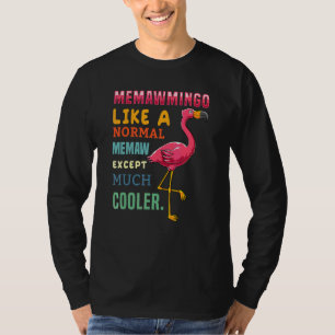 Camiseta Flamingo Bird Definição De Tema Retroativo Para Me