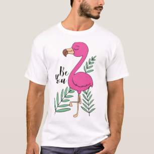 Camiseta Flamingo bonito