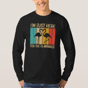 Camiseta Flamingo Bonito Para Homens Flamingo Bird