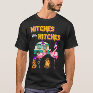 Camiseta Flamingo Bruxas com Hitches