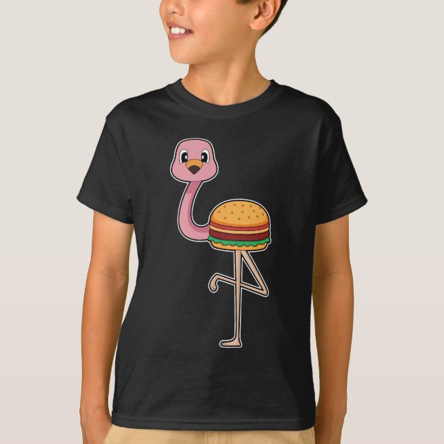 Camiseta Flamingo Burger (Frente)
