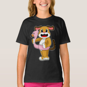 Camiseta Flamingo Cachorro
