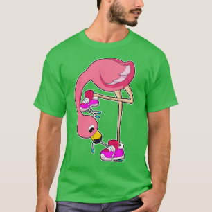 Camiseta Flamingo com Calçados