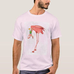 Camiseta Flamingo com coquetel