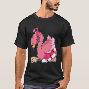 Camiseta Flamingo com fita