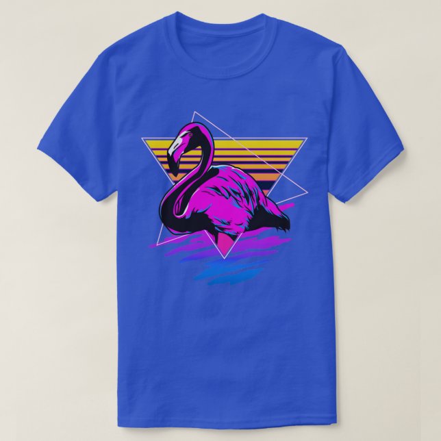 Camiseta Flamingo Cor-de-Rosa (Frente do Design)