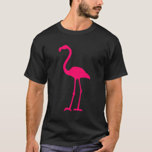 Camiseta Flamingo cor-de-rosa brilhante