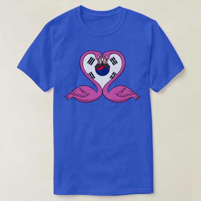 Camiseta Flamingo Coreia do Sul (Frente do Design)