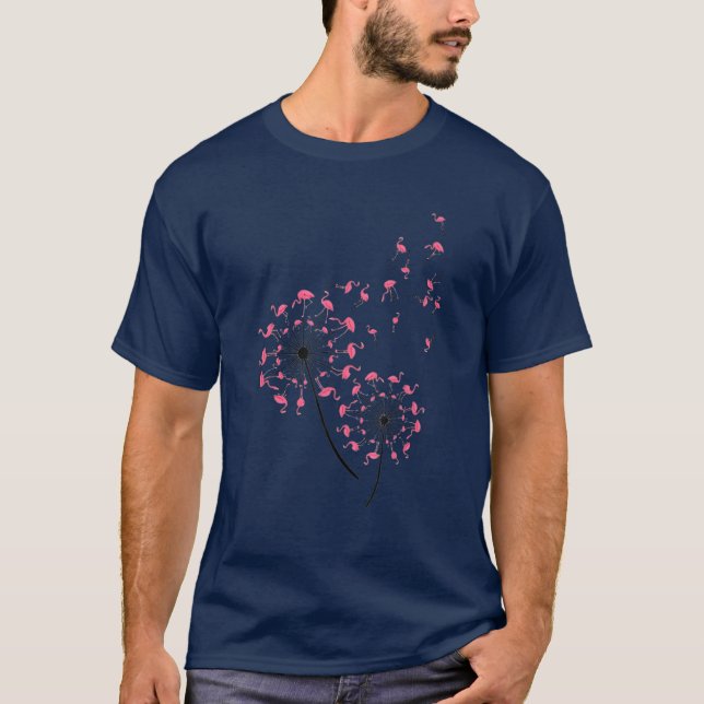 Camiseta Flamingo Dandelion (Frente)
