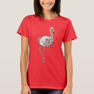 Camiseta Flamingo Doctor Stethoscope