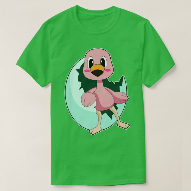 Camiseta Flamingo Egg (Frente do Design)
