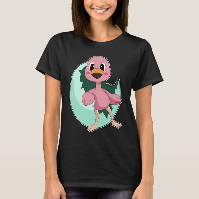 Camiseta Flamingo Egg (Frente)