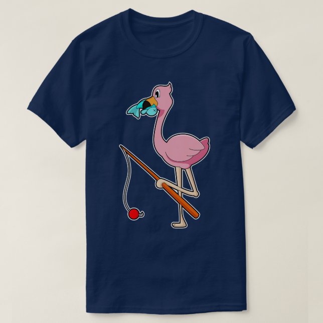 Camiseta Flamingo Fisher - Peixe (Frente do Design)