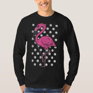 Camiseta Flamingo Golf Legal Golfe Pássaro Golfista Homens