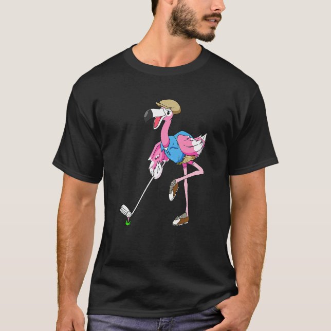 Camiseta Flamingo Golf Vacation  Golfing Club (Frente)