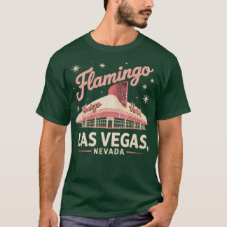 Camiseta Flamingo Hotel Retro Vintage Las Vegas