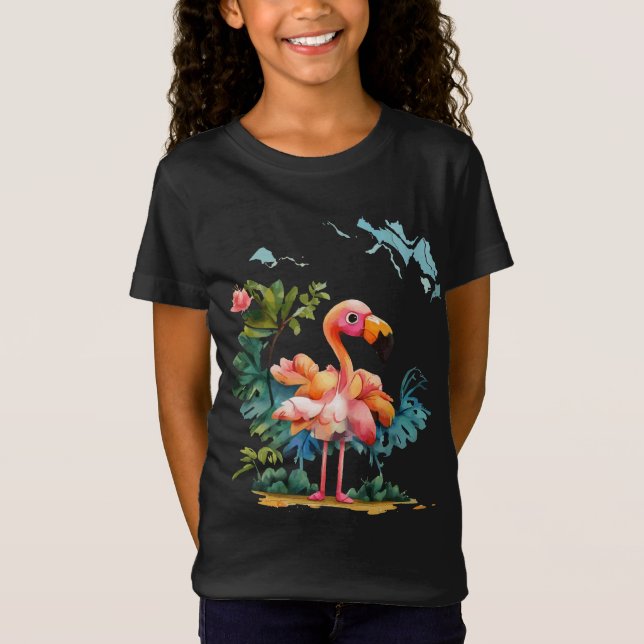 Camiseta Flamingo Incrível (Frente)