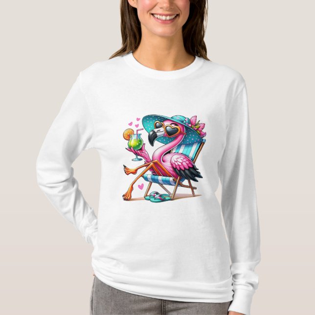 Camiseta Flamingo legal (Frente)