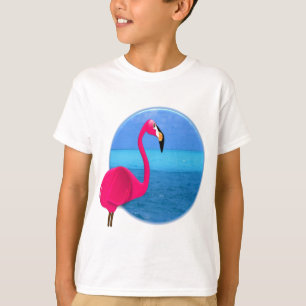 Camiseta Flamingo legal da praia