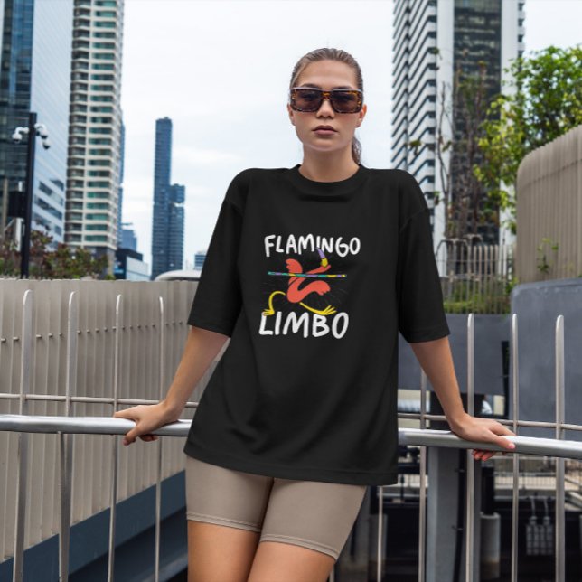 Camiseta Flamingo Limbo Dance (Criador carregado)