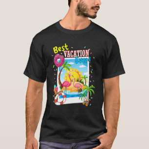 Camiseta Flamingo Melhor Vacinação Familiar 2022 B
