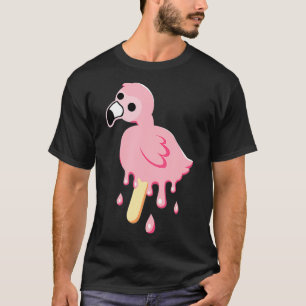 Camiseta Flamingo Merch mrflimflam Bird Popsicle (2)