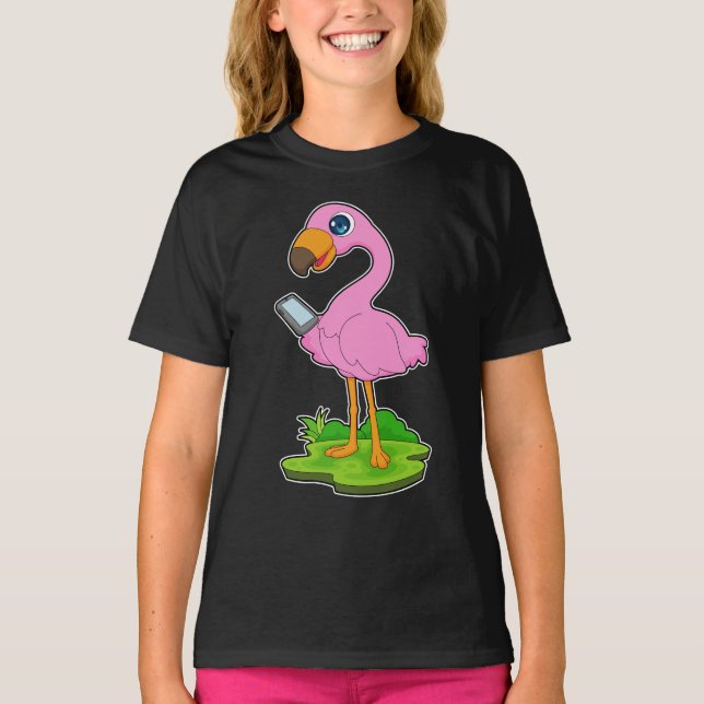 Camiseta Flamingo Mobile (Frente)