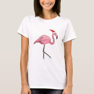 Camiseta Flamingo no Natal