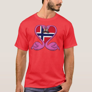 Camiseta Flamingo Noruega